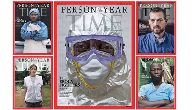 UnitedNoy LIV foundation The person of the year 2014 TIME Ebola Fighters 6177070_G